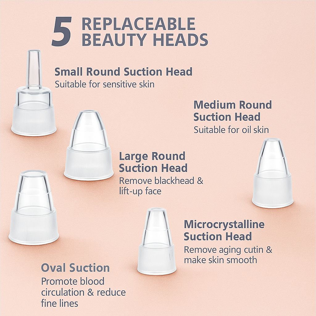 🌸 PureSkin Pro - Aspirateur à Points Noirs & Nettoyeur de Pores