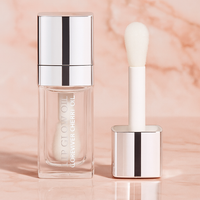 💕 Crystal Lip Glow - Transparent Oil Gloss & After Peel-Off Care