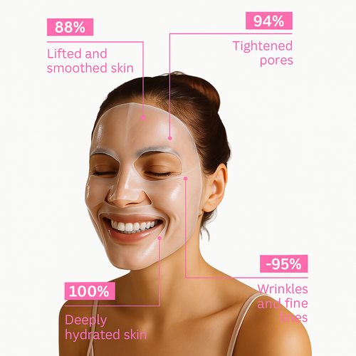 Collagen Silk Mask - Masque Bio-Collagène Coréen Hydratation & Éclat