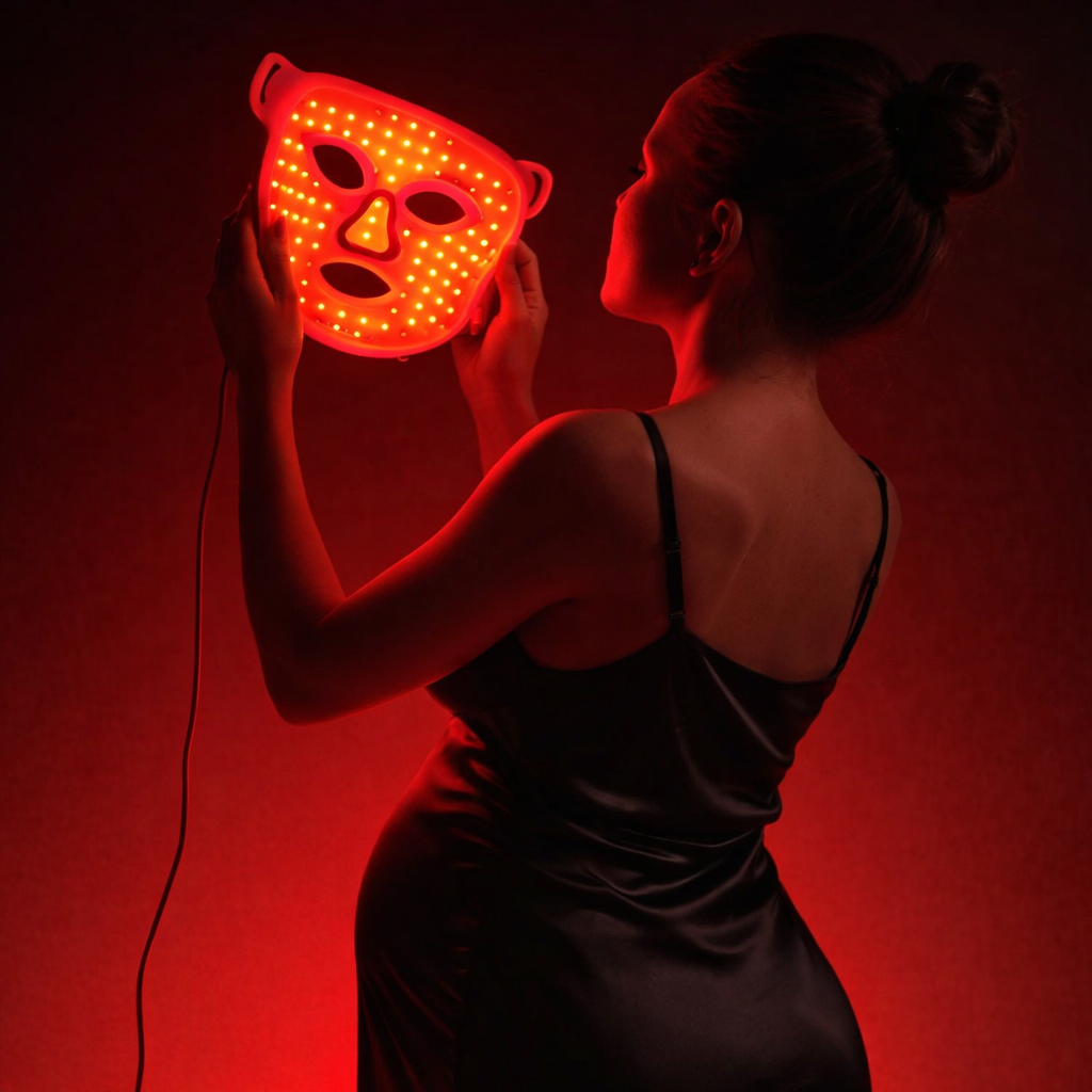 Masque de luminothérapie LED Akna – Souple & apaisant