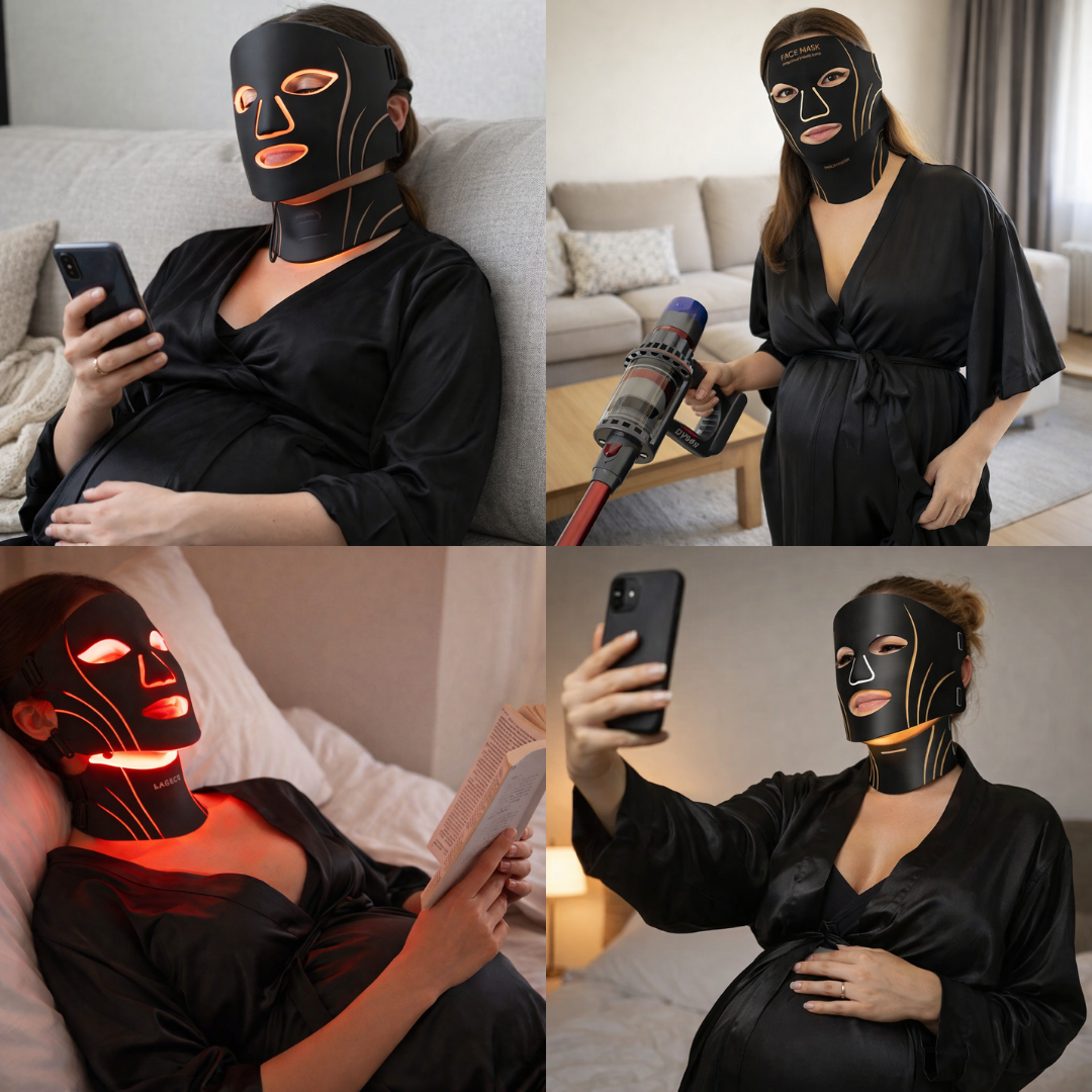 Masque de luminothérapie LED Akna – Souple & apaisant