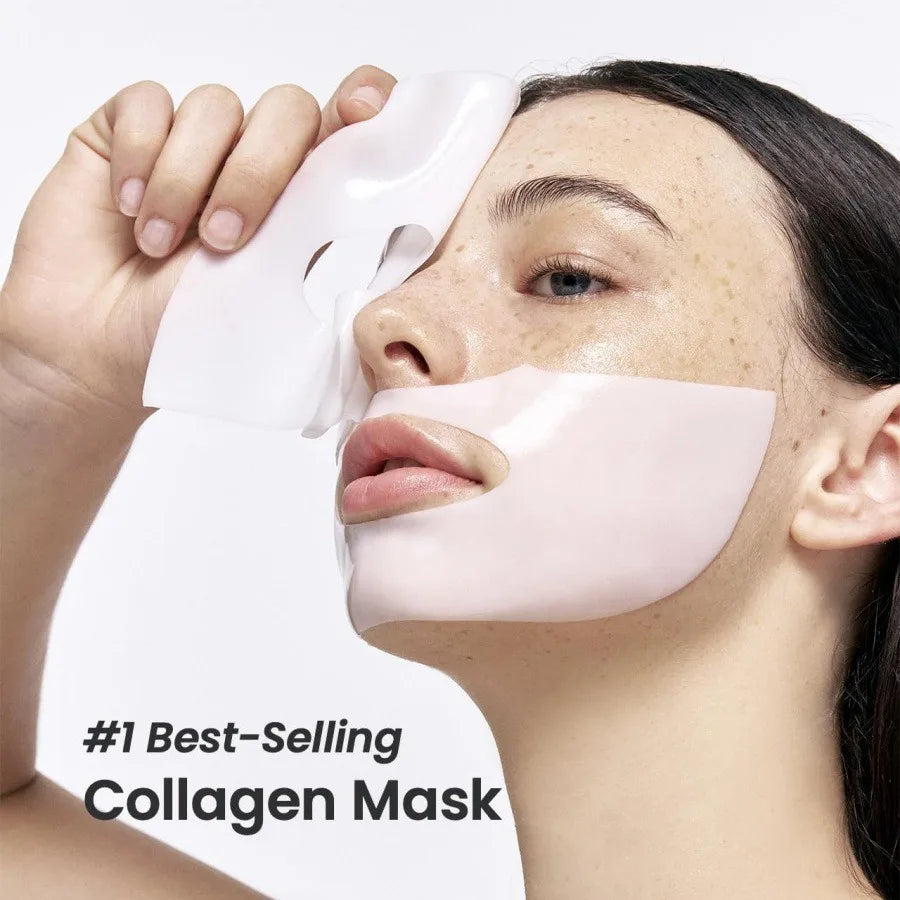 🌸 Collagen Silk Mask - Masque Bio-Collagène Coréen Hydratation & Éclat